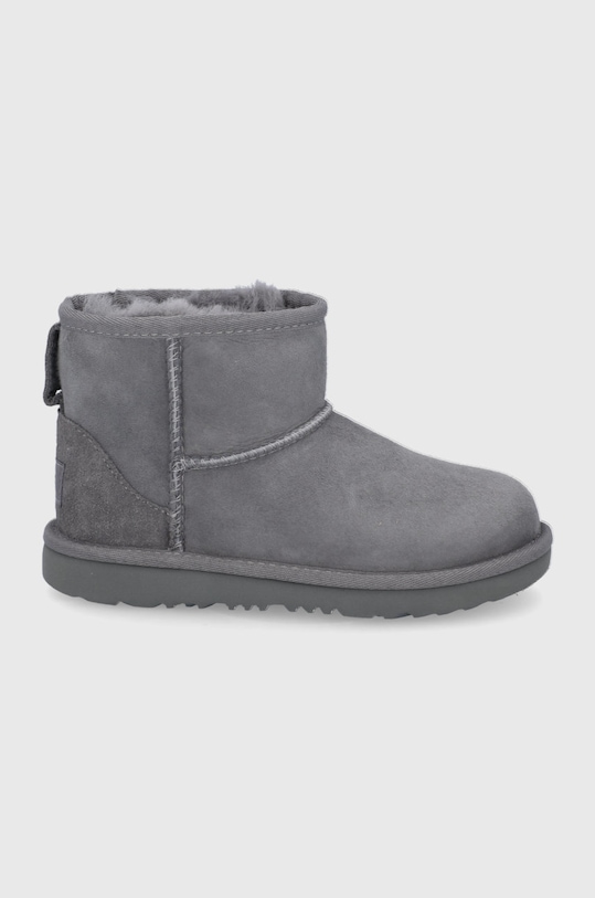 Детские замшевые зимние сапожки K KIDS CLASSIC MINI II Ugg, серый 
Детские замшевые зимние сапожки K KIDS CLASSIC MINI II Ugg, серый