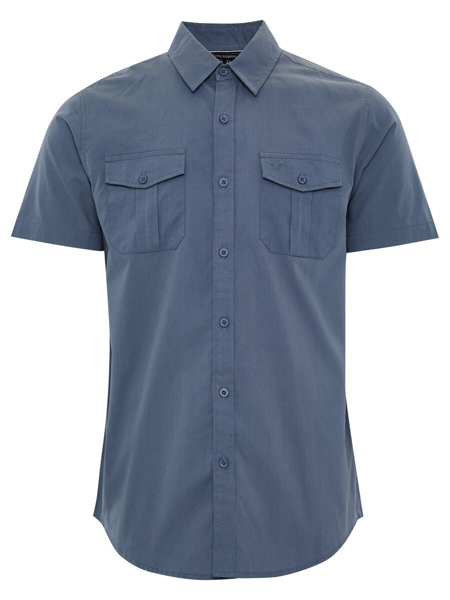 Рубашка на пуговицах классического кроя Threadbare Furore, дымно-синий
Рубашка на пуговицах классического кроя Threadbare Furore, дымно-синий