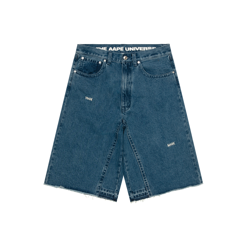 Шорты BAPE Frayed Denim Aape, синий
Шорты BAPE Frayed Denim Aape, синий