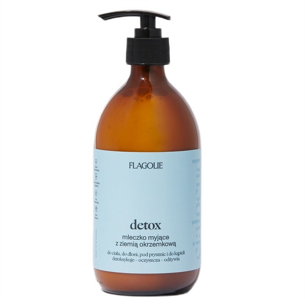 Flagolie Detox очищающее молочко с диатомитом 500мл
Flagolie Detox очищающее молочко с диатомитом 500мл