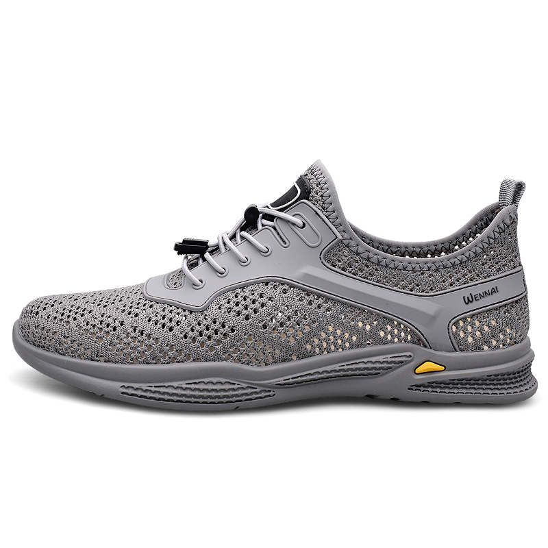 Нескользящие, износостойкие, дышащие, легкие, низкие повседневные туфли, серые, мужские Wen Nai, Gray
Нескользящие, износостойкие, дышащие, легкие, низкие повседневные туфли, серые, мужские Wen Nai, Gray