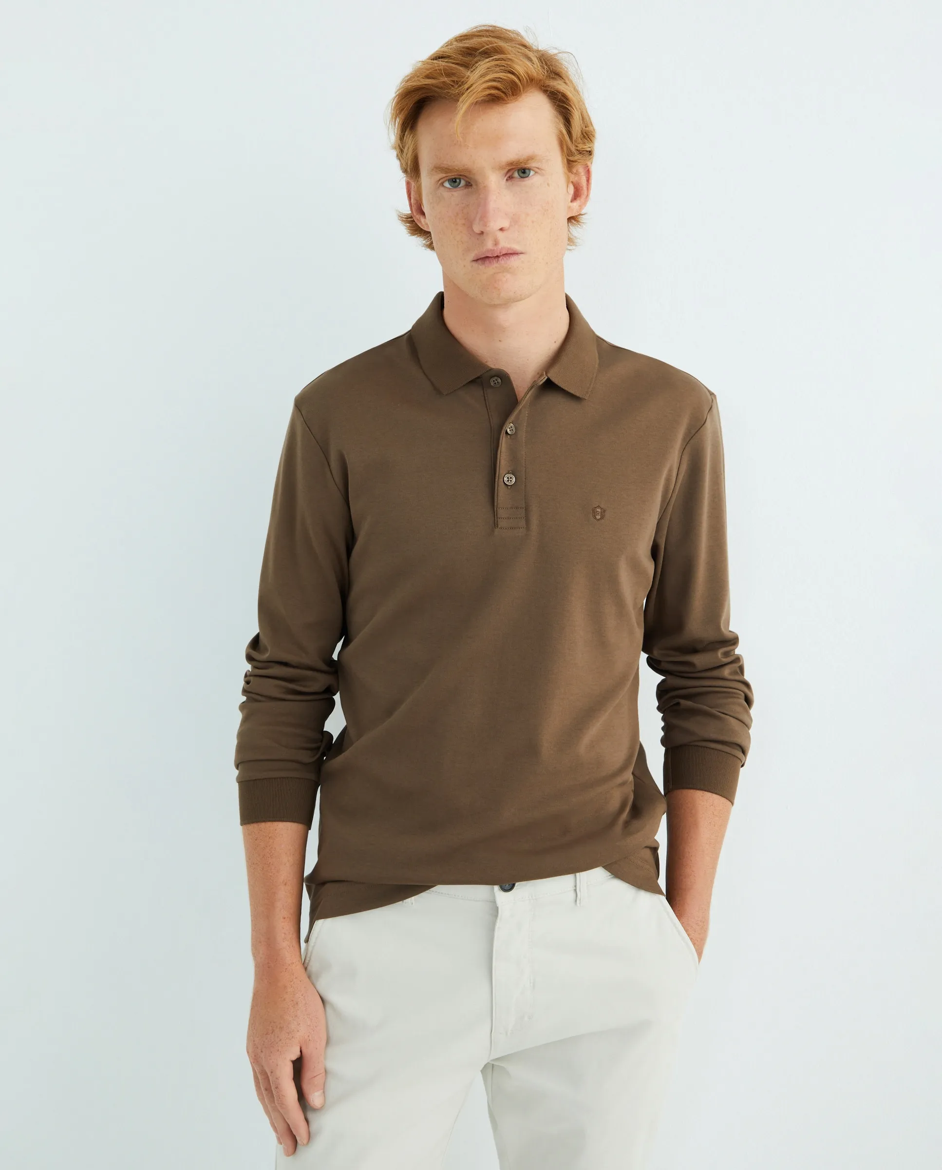 Длинный рукав поло Rushmore, темно-коричневый
Длинный рукав поло Rushmore, темно-коричневый