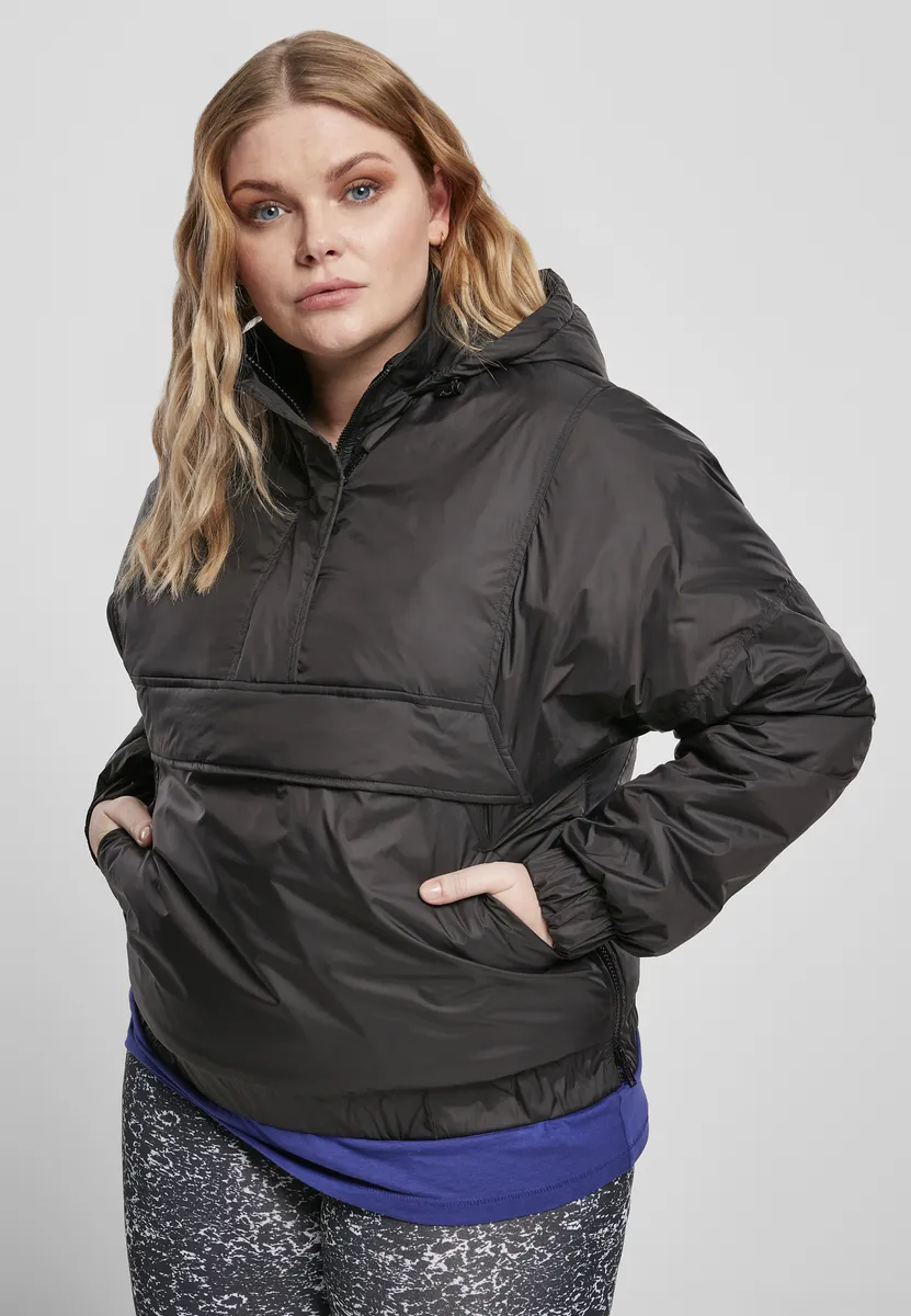 Куртка всепогодная URBAN CLASSICS " Urban Classics Women's Ladies Panel Padded Pullover Jacket" (1 шт.), с капюшоном, черный
Куртка всепогодная URBAN CLASSICS " Urban Classics Women's Ladies Panel Padded Pullover Jacket" (1 шт.), с капюшоном, черный