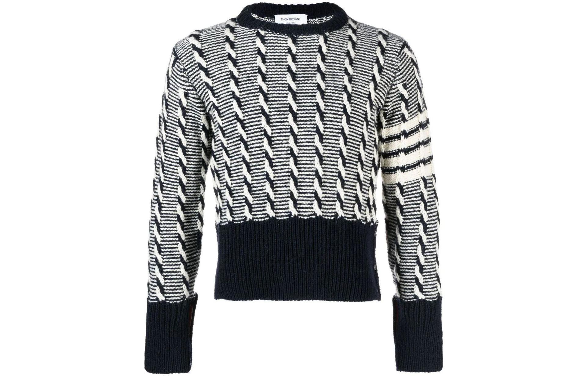 THOM BROWNE Свитер мужской серый
THOM BROWNE Свитер мужской серый