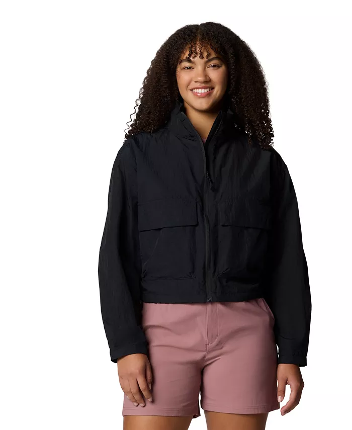 Женская укороченная ветровка-карго Paracutie Columbia, черный
Женская укороченная ветровка-карго Paracutie Columbia, черный