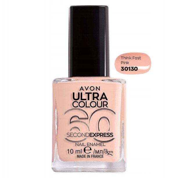Быстросохнущий лак для ногтей AVON Think Fast Pink 
Быстросохнущий лак для ногтей AVON Think Fast Pink