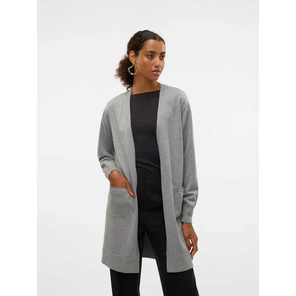 Свитер Vero Moda Silje Long cardigan, серый
Свитер Vero Moda Silje Long cardigan, серый