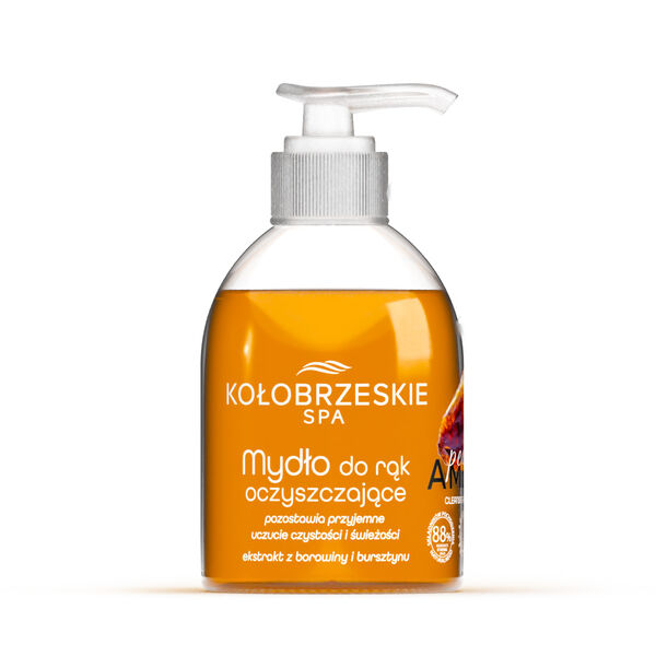 Жидкое мыло для рук с экстрактом торфа, 300 г Kołobrzeskiespa
Жидкое мыло для рук с экстрактом торфа, 300 г Kołobrzeskiespa