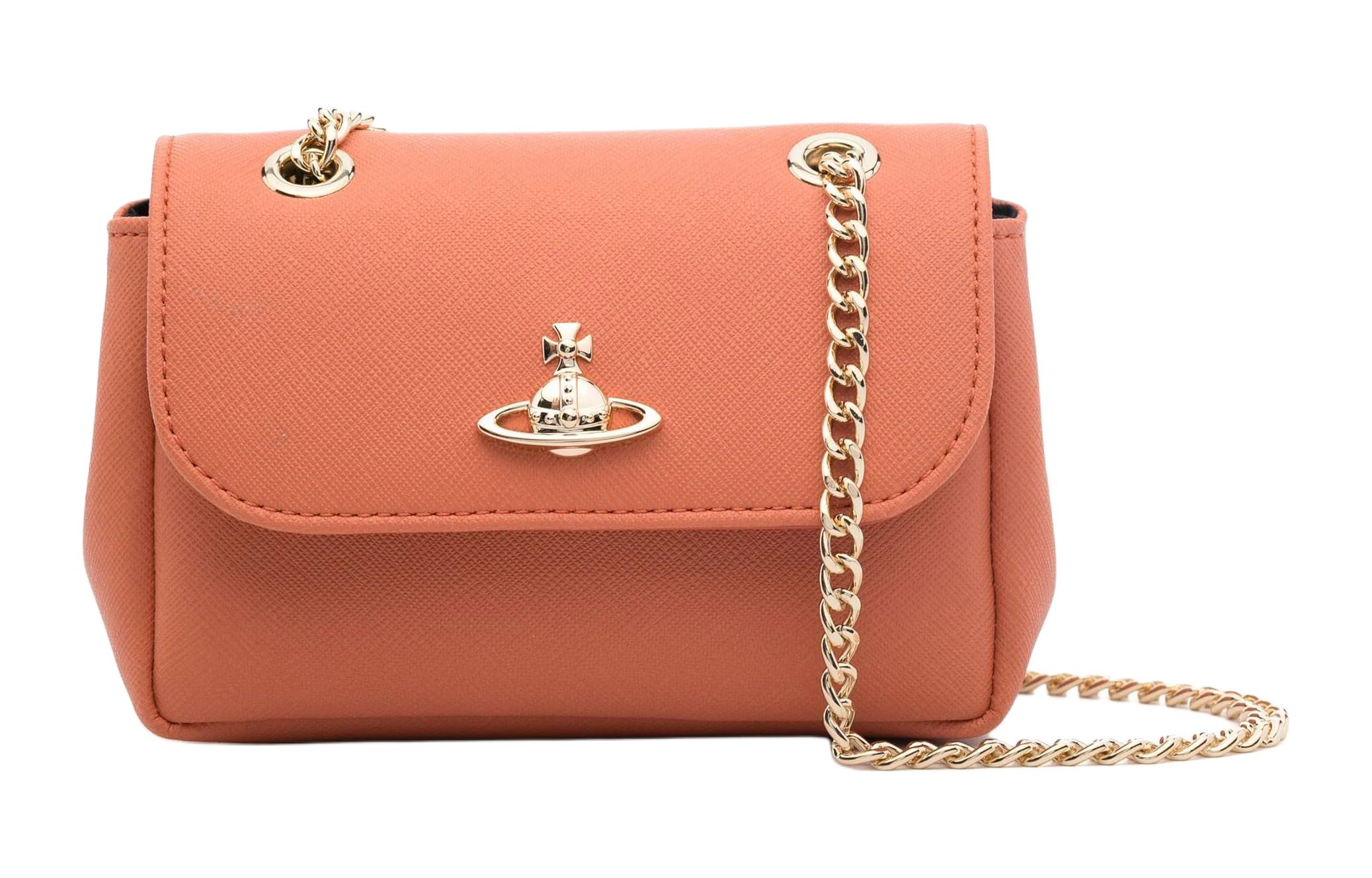 Сумка через плечо Vivienne Westwood мини женская светло-оранжевая
Сумка через плечо Vivienne Westwood мини женская светло-оранжевая