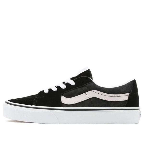 Кроссовки sk8-low low-top sneakers black/pink Vans, черный 
Кроссовки sk8-low low-top sneakers black/pink Vans, черный