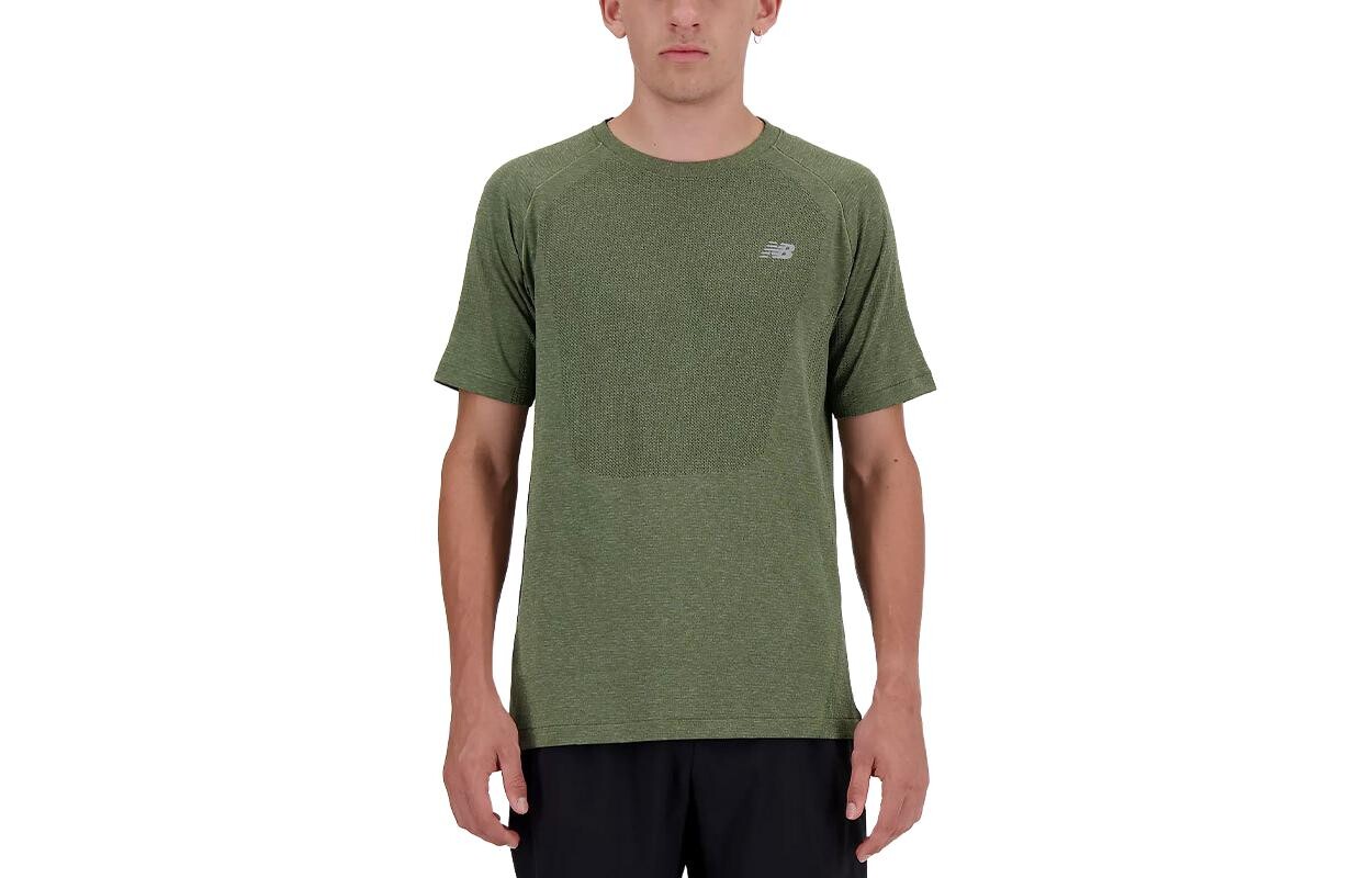 Футболка мужская оливково-зеленая New Balance, оливково-зеленый
Футболка мужская оливково-зеленая New Balance, оливково-зеленый