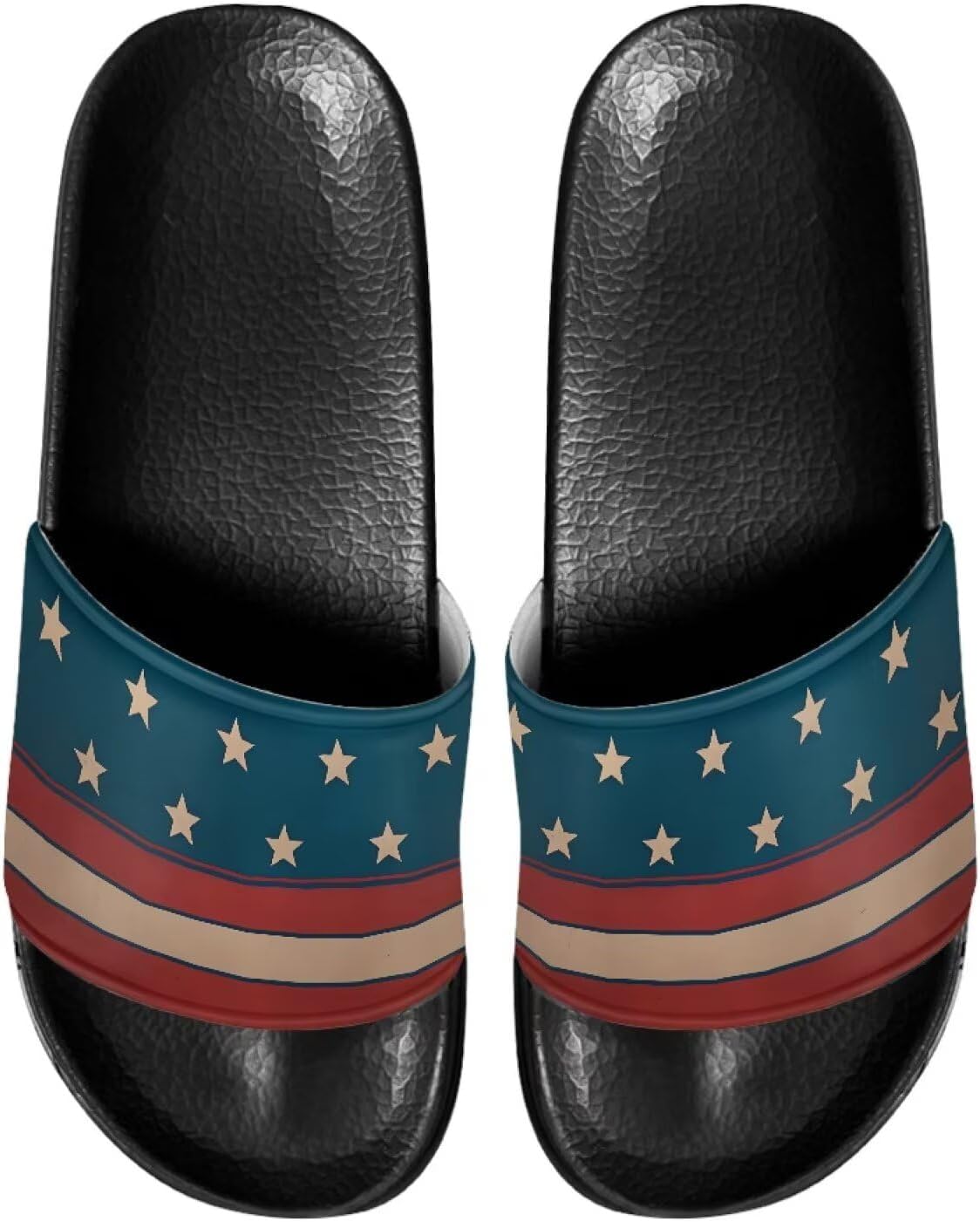 Сандалии-шлепанцы унисекс с мягкой стелькой, удобные для женщин и мужчин, кожаные, размеры 6-13,5 Mintulipy, Patriotic Flag-1
Сандалии-шлепанцы унисекс с мягкой стелькой, удобные для женщин и мужчин, кожаные, размеры 6-13,5 Mintulipy, Patriotic Flag-1
