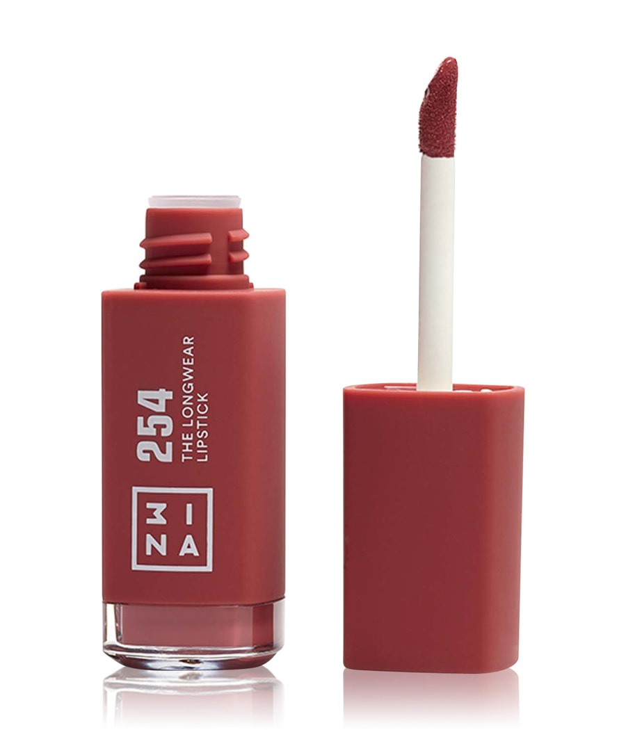 Жидкая помада 3INA Longwear Lipstick, Nr. 254 - Dark pink nude, 7 ml
Жидкая помада 3INA Longwear Lipstick, Nr. 254 - Dark pink nude, 7 ml