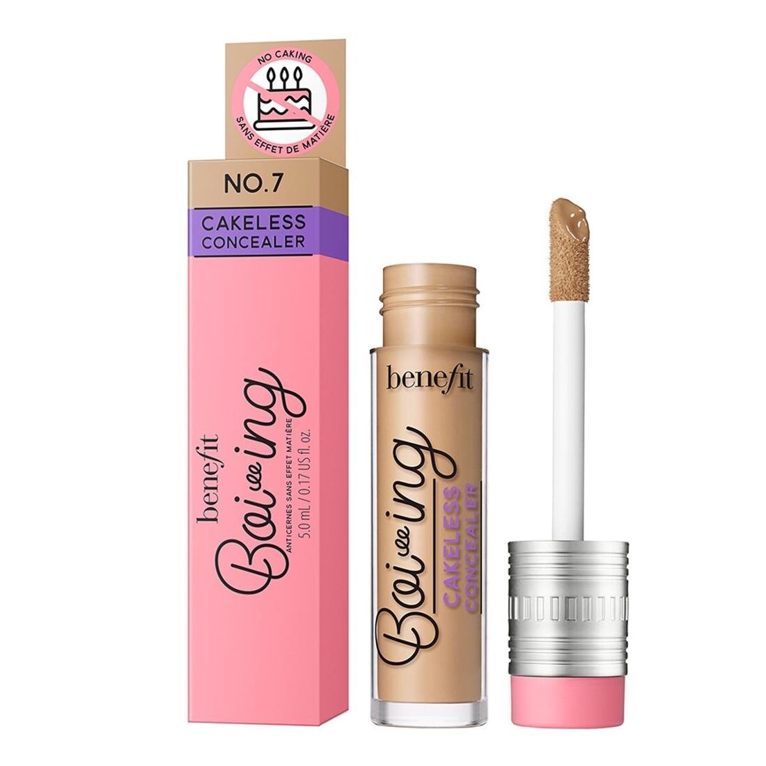Benefit, Boi-In Cakeless Concealer, жидкий консилер с высокой степенью покрытия, 07 Средний, Теплый, 5 мл
Benefit, Boi-In Cakeless Concealer, жидкий консилер с высокой степенью покрытия, 07 Средний, Теплый, 5 мл