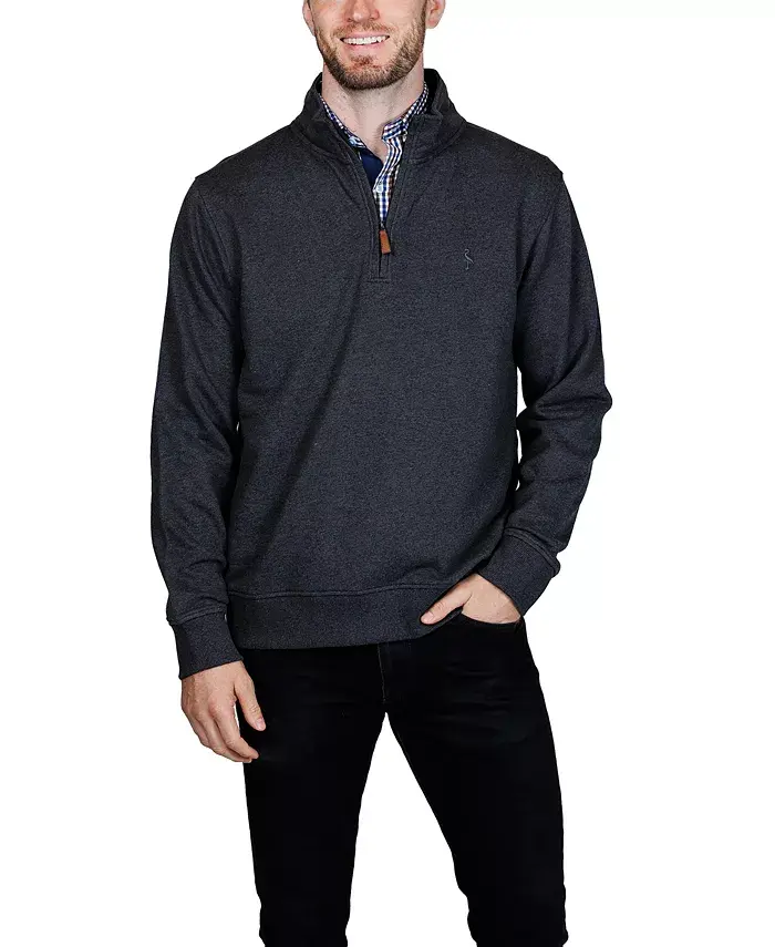 Мужская флисовая толстовка с четвертью молнией Tailorbyrd, серый
Мужская флисовая толстовка с четвертью молнией Tailorbyrd, серый