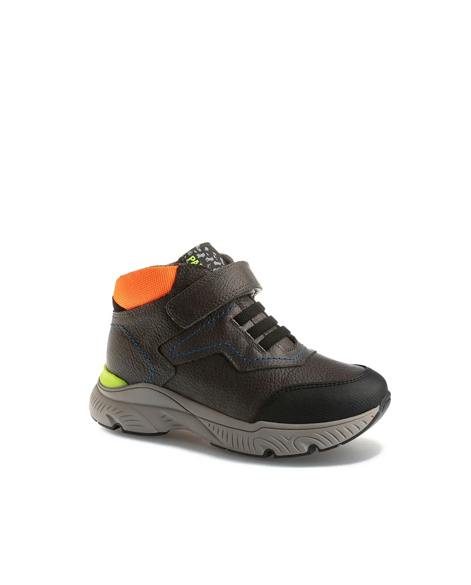 Детские кожаные ботинки на липучках Pablosky, темно-серый
Детские кожаные ботинки на липучках Pablosky, темно-серый