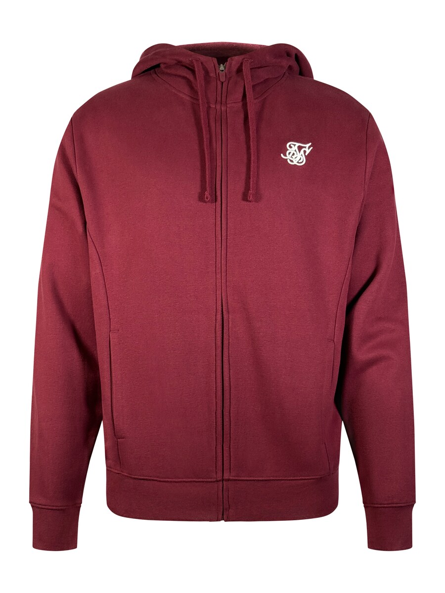 Толстовка с капюшоном на молнии SikSilk, бордовый
Толстовка с капюшоном на молнии SikSilk, бордовый