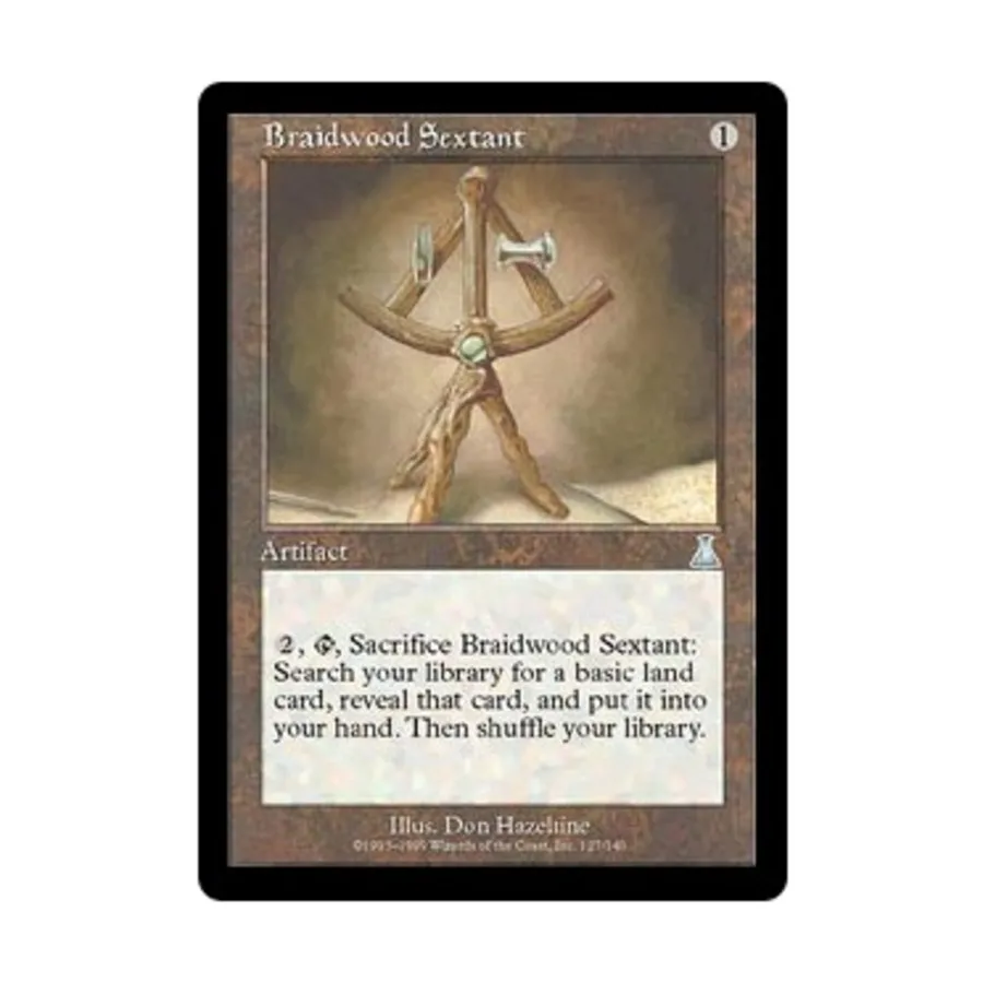 CCG Секстант Брейдвуда (U), MTG - Urza's Destiny
CCG Секстант Брейдвуда (U), MTG - Urza's Destiny