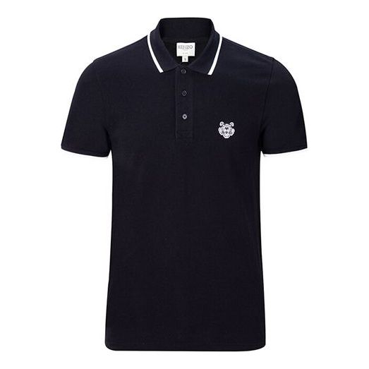 Футболка men's tiger head logo cotton short sleeve black polo shirt Kenzo, черный
Футболка men's tiger head logo cotton short sleeve black polo shirt Kenzo, черный