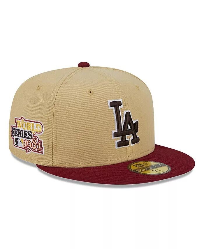 Мужская приталенная шляпа Vegas Gold, Cardinal Los Angeles Dodgers 59FIFTY New Era, золотой
Мужская приталенная шляпа Vegas Gold, Cardinal Los Angeles Dodgers 59FIFTY New Era, золотой