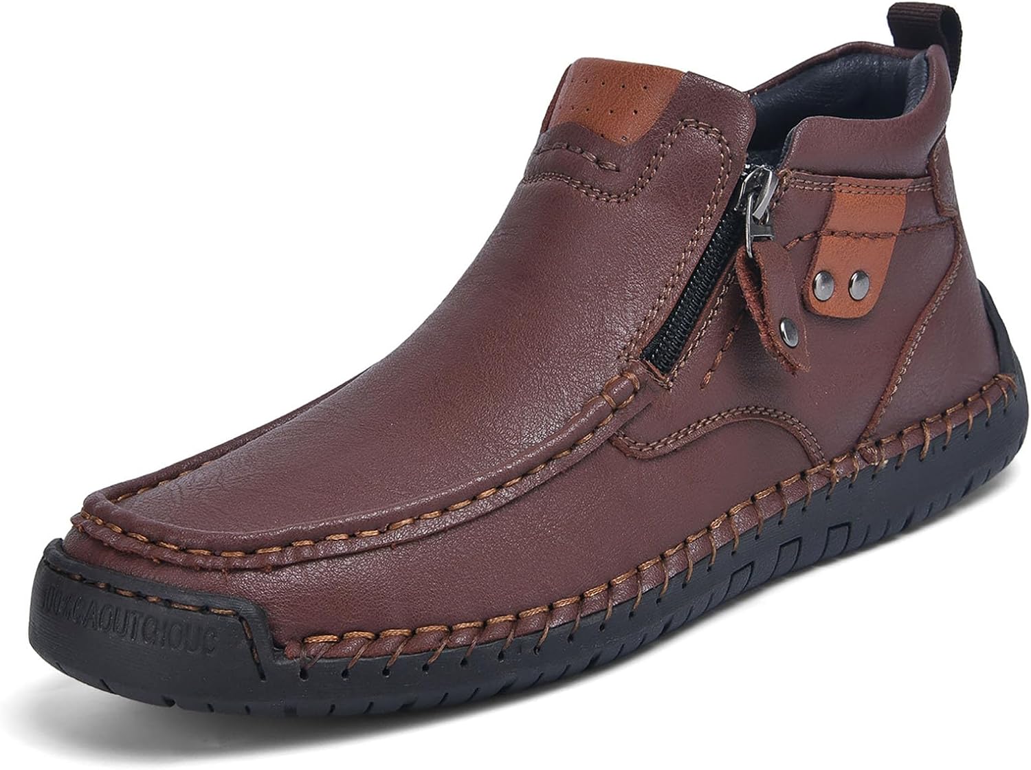 Мужские сандалии-чукка ручной работы из кожи с боковыми молниями, классический круглый носок, нескользящая толстая подошва, мокасины, удобные повседневные ботинки для прогулок, спорта, активного отдыха и вождения Nxnbhsl, темно-коричневый
Мужские сандалии-чукка ручной работы из кожи с боковыми молниями, классический круглый носок, нескользящая толстая подошва, мокасины, удобные повседневные ботинки для прогулок, спорта, активного отдыха и вождения Nxnbhsl, темно-коричневый