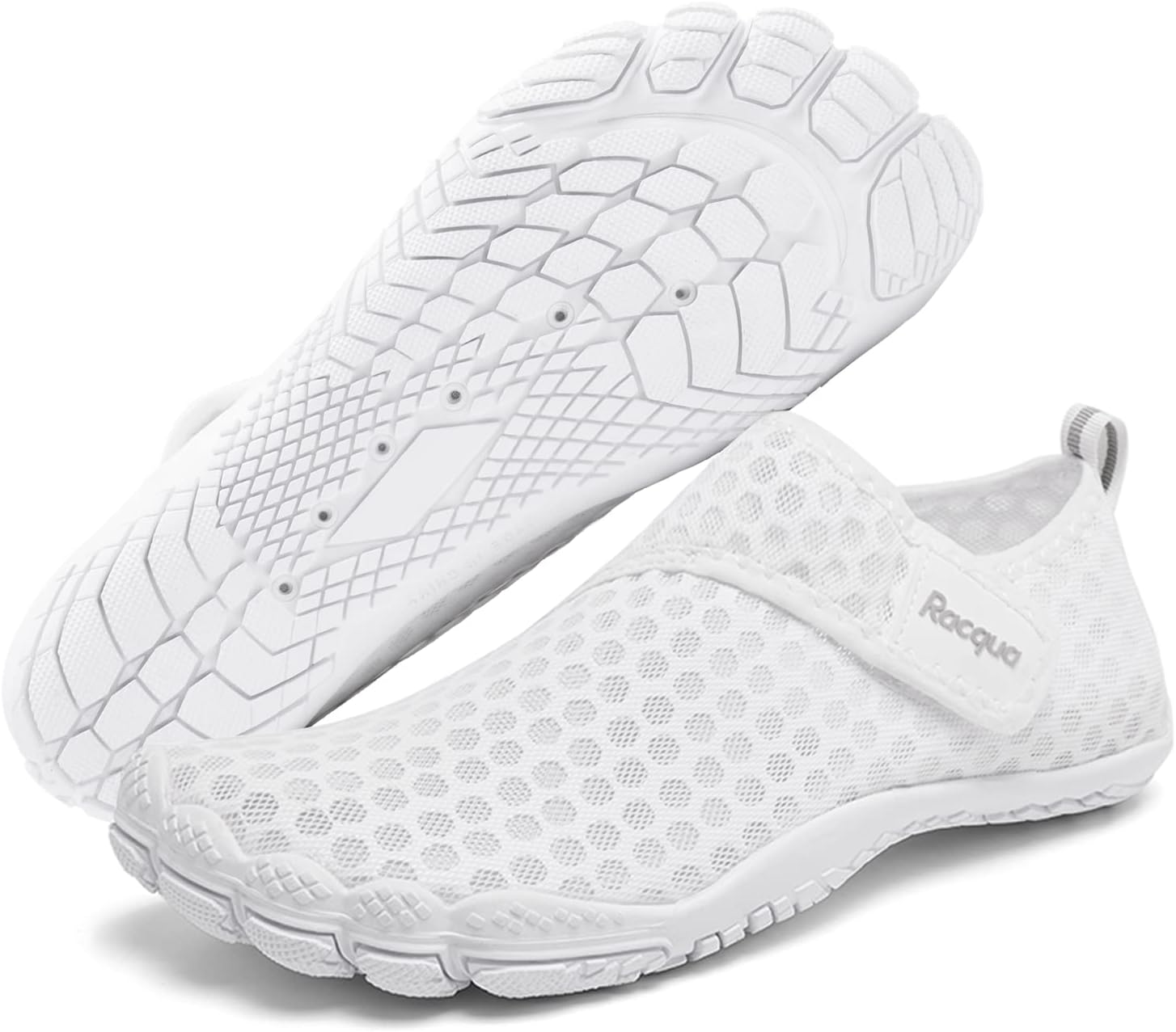 Мужские и женские водные слипоны Racqua, быстро сохнущие босоножки, легкие аква туфли для пляжа, плавания, бассейна, походов и спорта, белый
Мужские и женские водные слипоны Racqua, быстро сохнущие босоножки, легкие аква туфли для пляжа, плавания, бассейна, походов и спорта, белый