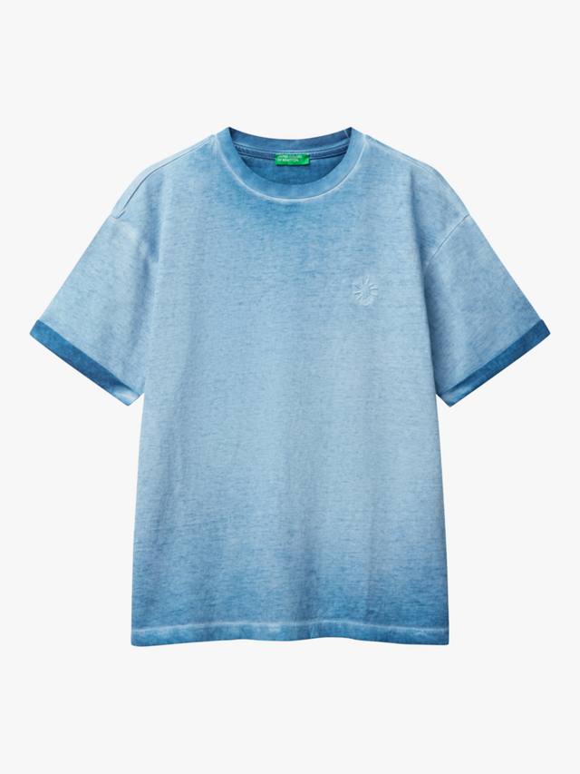 Детская хлопковая футболка с эффектом потертости Benetton, Sky Blue
Детская хлопковая футболка с эффектом потертости Benetton, Sky Blue