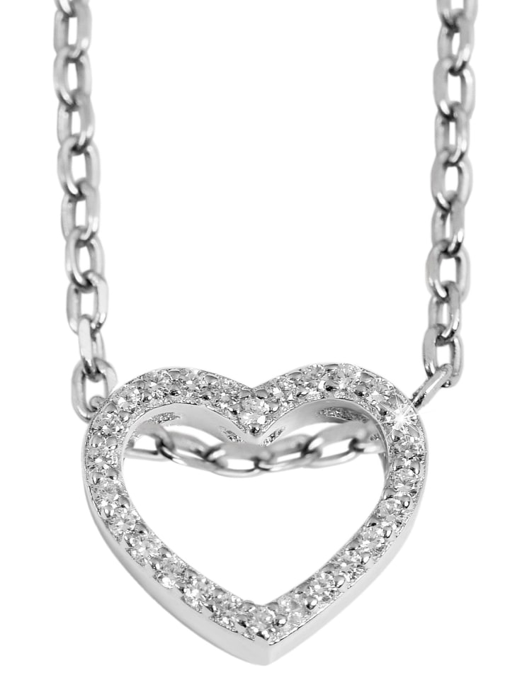 Adeliás Женский кулон - Сердце. Кулон в форме сердца из серебра 925 пробы с кубическим цирконием в серебряной оправе
Adeliás Женский кулон - Сердце. Кулон в форме сердца из серебра 925 пробы с кубическим цирконием в серебряной оправе