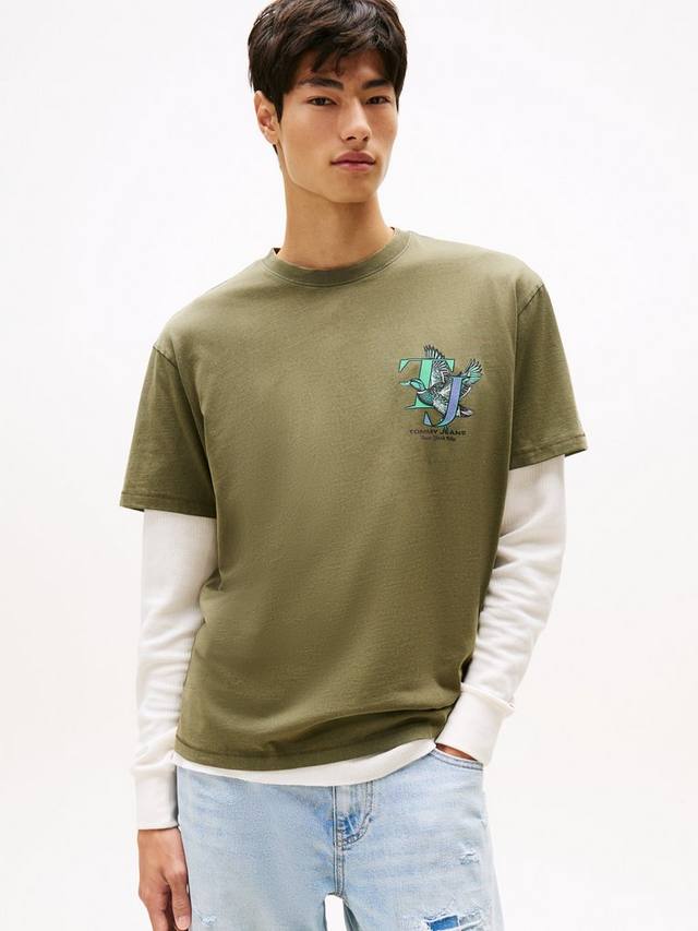 Футболка Tommy Jeans Relaxed Fit с логотипом Tommy Hilfiger, Pewter Green
Футболка Tommy Jeans Relaxed Fit с логотипом Tommy Hilfiger, Pewter Green