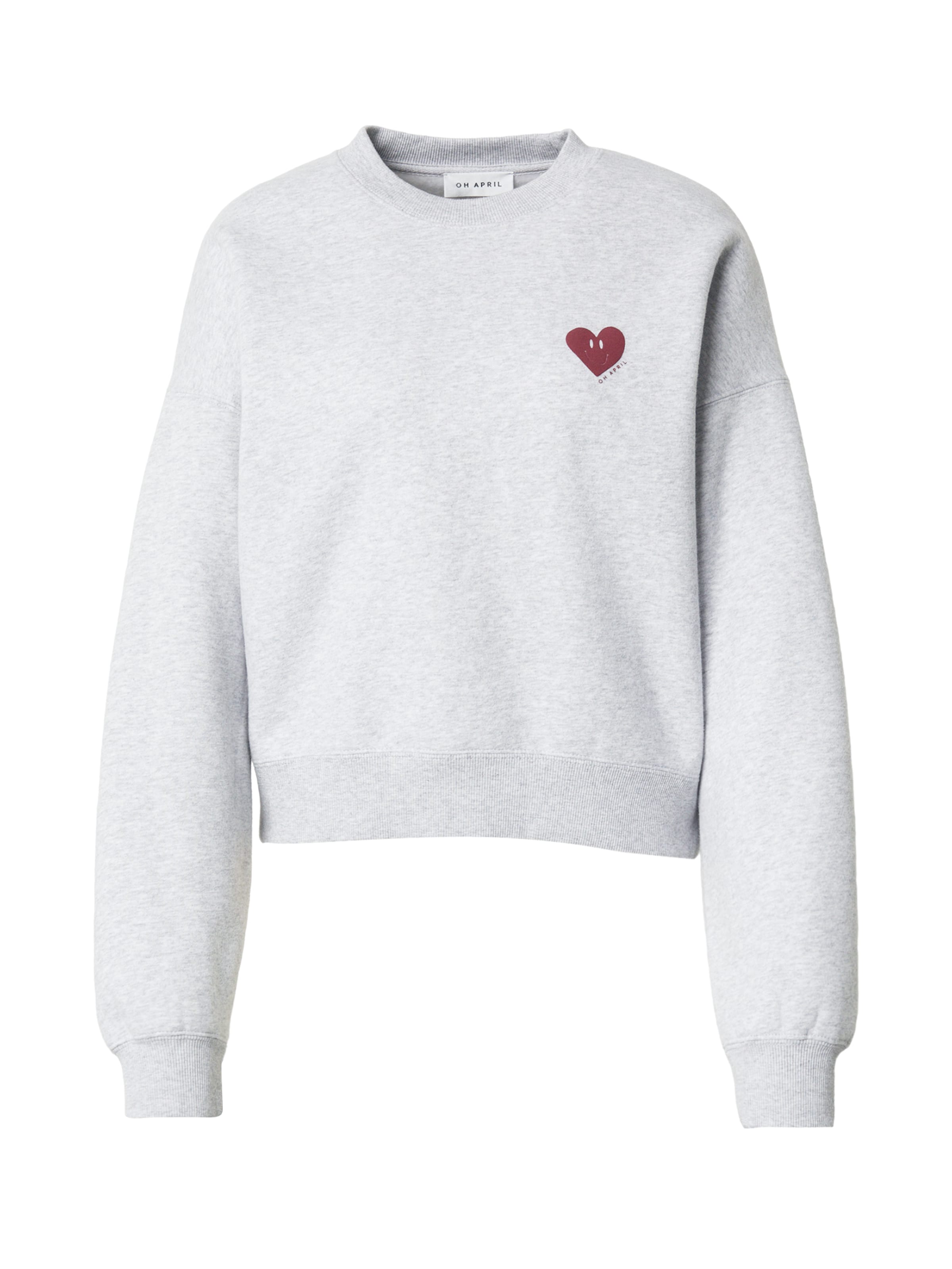 OH APRIL Свитшот 'Nina' в крапчатом сером цвете
OH APRIL Свитшот 'Nina' в крапчатом сером цвете