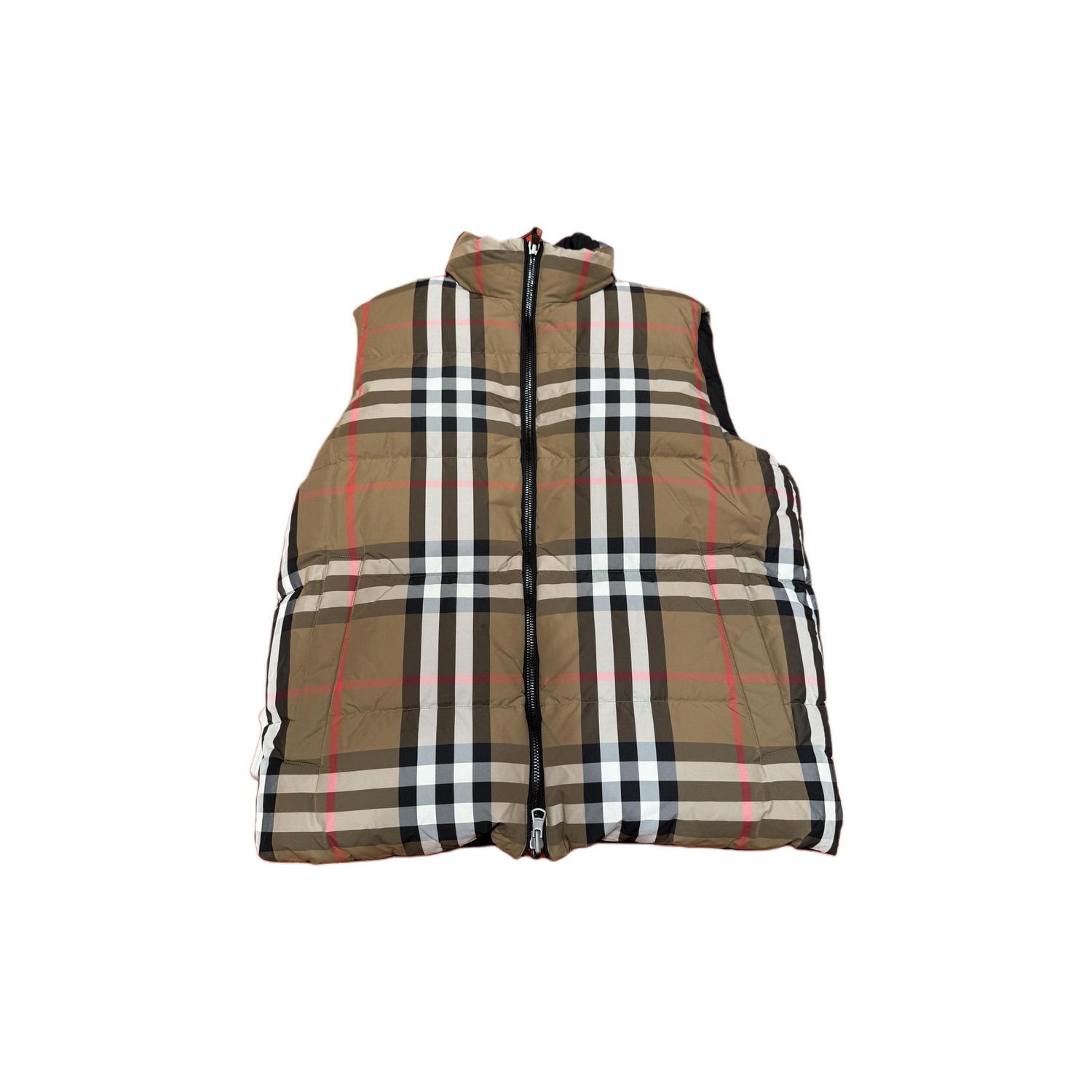 Burberry Лоуик Реверсивный клетчатый пуховый жилет, Khaki
Burberry Лоуик Реверсивный клетчатый пуховый жилет, Khaki