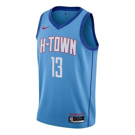 Майка Houston Rockets City Edition Nike Men's Harden NBA Swingman Jersey Blue, синий 
Майка Houston Rockets City Edition Nike Men's Harden NBA Swingman Jersey Blue, синий