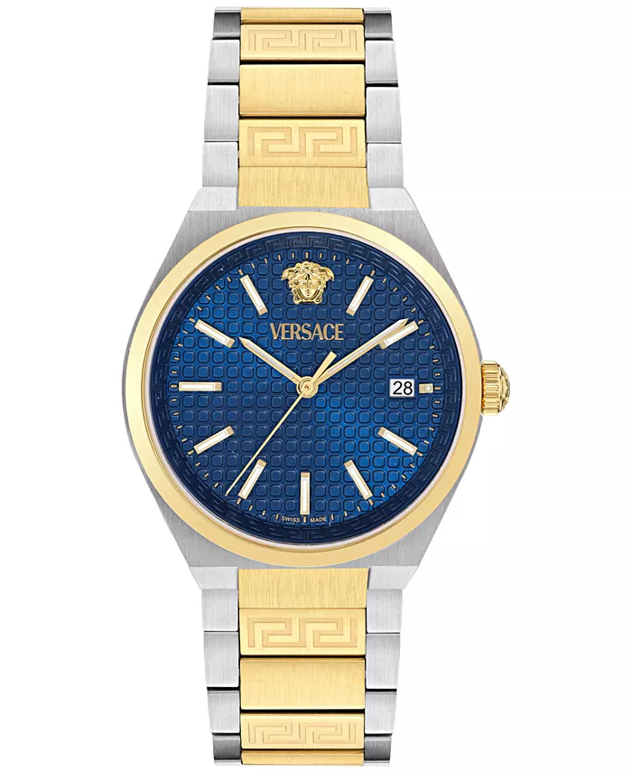 Женские часы Swiss V-Auria с двухцветным браслетом из нержавеющей стали, 39 мм Versace
Женские часы Swiss V-Auria с двухцветным браслетом из нержавеющей стали, 39 мм Versace