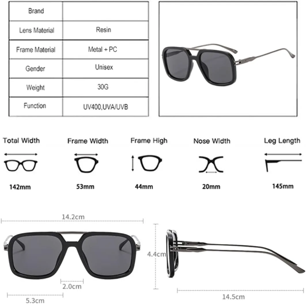 Мужские солнцезащитные очки в стиле ретро с двойной перемычкой, защита от УФ-излучения UV400, модный градиент. Женские солнцезащитные очки VRTRFFTR, White Gray
Мужские солнцезащитные очки в стиле ретро с двойной перемычкой, защита от УФ-излучения UV400, модный градиент. Женские солнцезащитные очки VRTRFFTR, White Gray