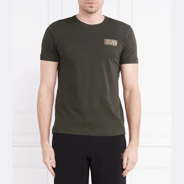 Футболка стандартного кроя Ea7, зеленый
Футболка стандартного кроя Ea7, зеленый