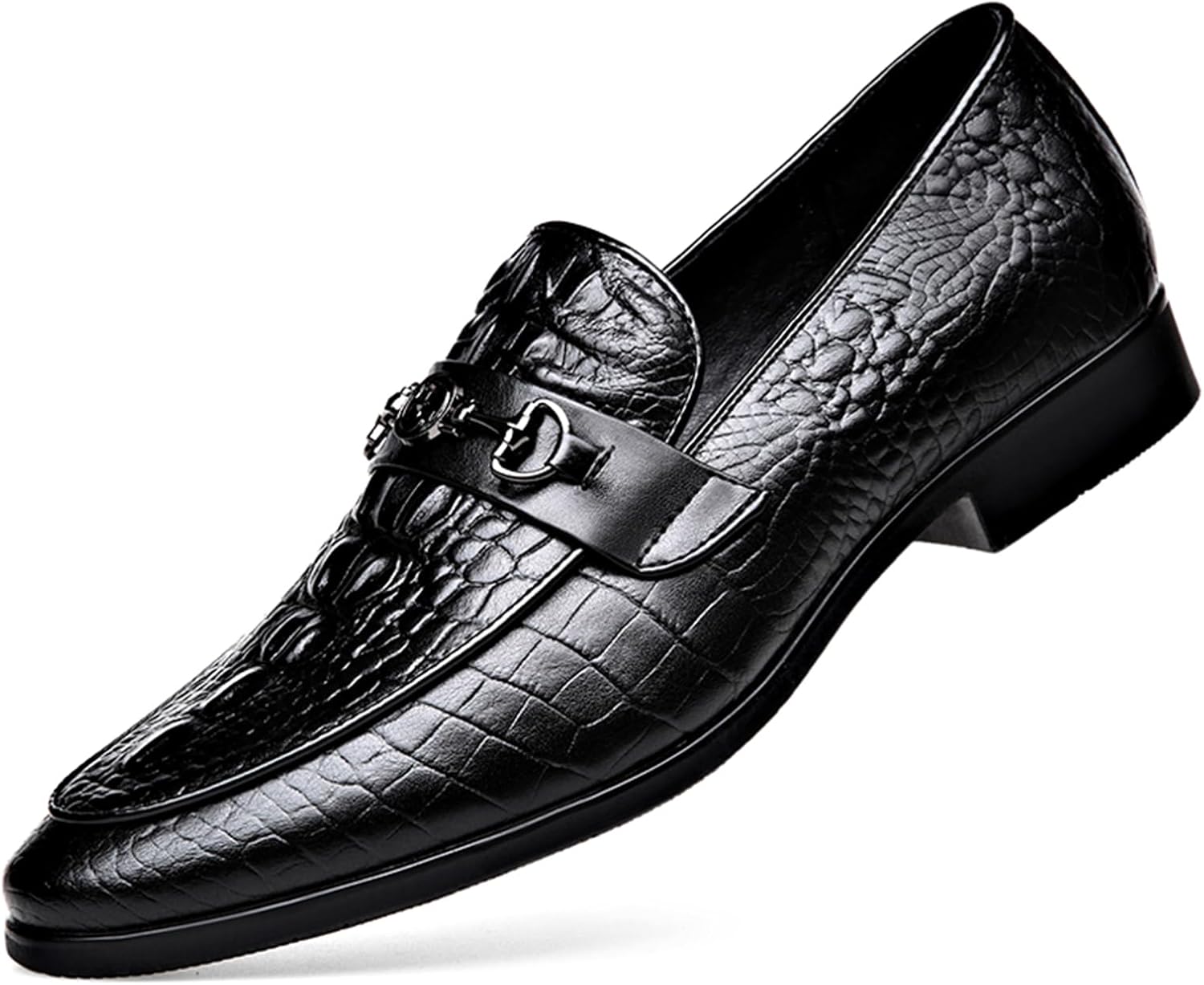 Мужские классические лоферы Abborora, туфли-слипоны для делового стиля, дерби, модные туфли с узором под крокодила для мужчин, черный
Мужские классические лоферы Abborora, туфли-слипоны для делового стиля, дерби, модные туфли с узором под крокодила для мужчин, черный