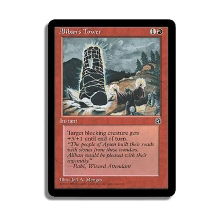 CCG Башня Алибана - Вер. 2 (С), MTG - Homelands
CCG Башня Алибана - Вер. 2 (С), MTG - Homelands