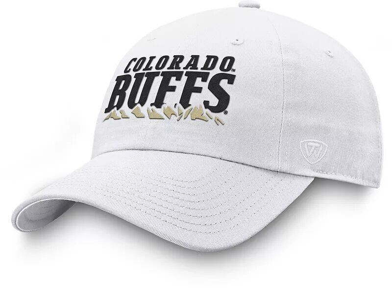 Мужская регулируемая кепка Top of the World Colorado Buffaloes White Mountain Crew
Мужская регулируемая кепка Top of the World Colorado Buffaloes White Mountain Crew