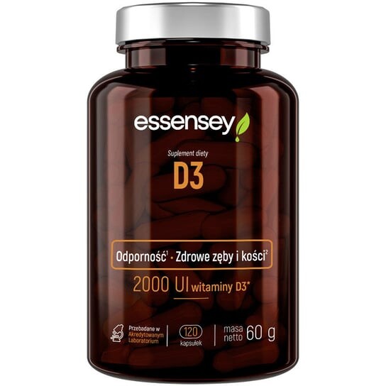 ЭССЕНСЕЙ Д3 2000 МЕ 120 капс Inna marka
ЭССЕНСЕЙ Д3 2000 МЕ 120 капс Inna marka