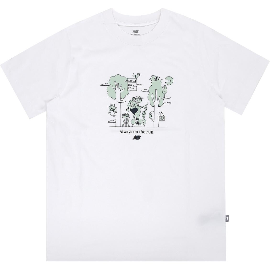 Футболка мужская белая New Balance, белый
Футболка мужская белая New Balance, белый