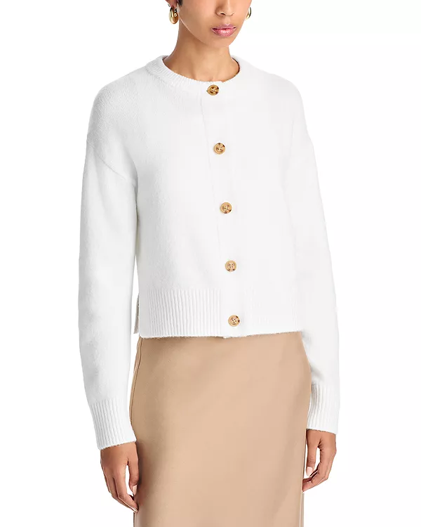 Кардиган с боковым разрезом - эксклюзив Aqua, белый
Кардиган с боковым разрезом - эксклюзив Aqua, белый