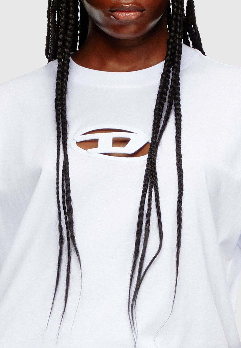 Базовая футболка BUXT CROP Diesel, белый
Базовая футболка BUXT CROP Diesel, белый