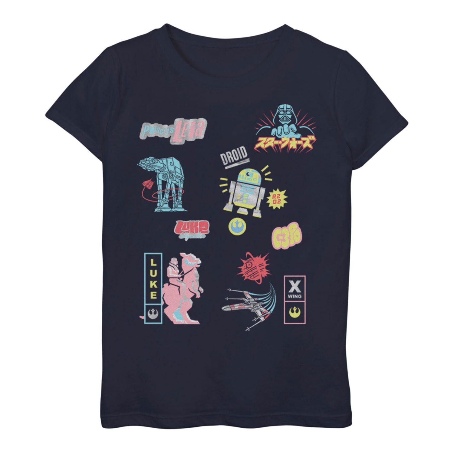Футболка с графическим изображением «Звездные войны» для девочек 3–16 лет Licensed Character
Футболка с графическим изображением «Звездные войны» для девочек 3–16 лет Licensed Character