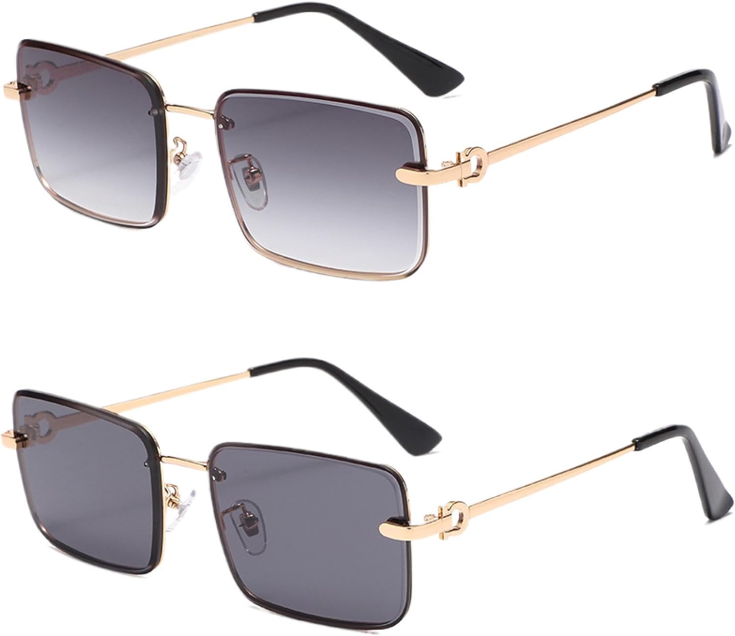 Солнцезащитные очки с защитой UV400 | Малые без оправы с градиентным переходом | Для женщин и мужчин, для занятий спортом на открытом воздухе и вождения DSVIGF, 2pcs Z04
Солнцезащитные очки с защитой UV400 | Малые без оправы с градиентным переходом | Для женщин и мужчин, для занятий спортом на открытом воздухе и вождения DSVIGF, 2pcs Z04