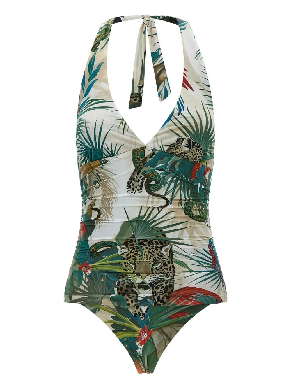 Купальник с анималистичным принтом Roberto Cavalli, зеленый
Купальник с анималистичным принтом Roberto Cavalli, зеленый