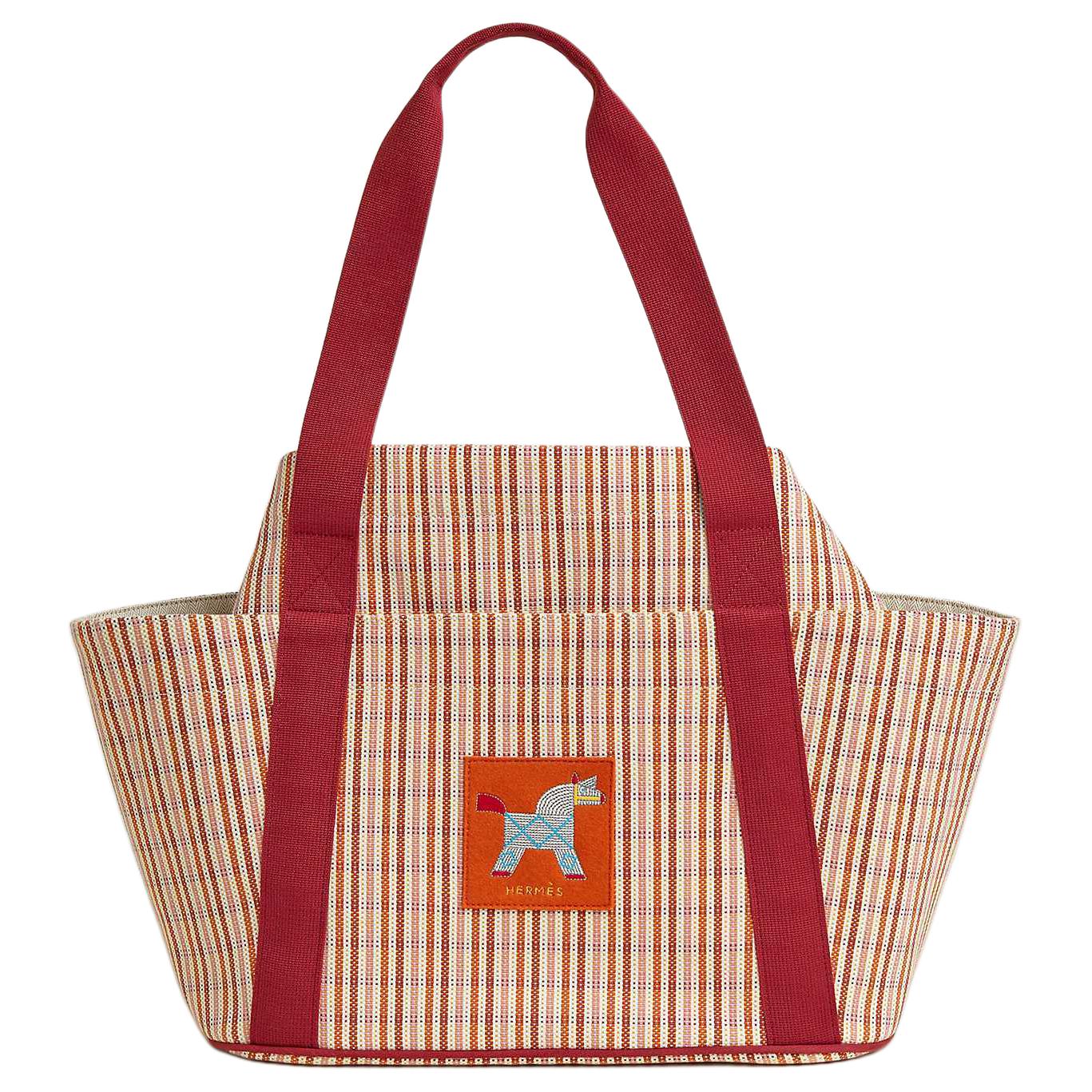 HERMES Хлопковая сумка для мам оранжевая
HERMES Хлопковая сумка для мам оранжевая