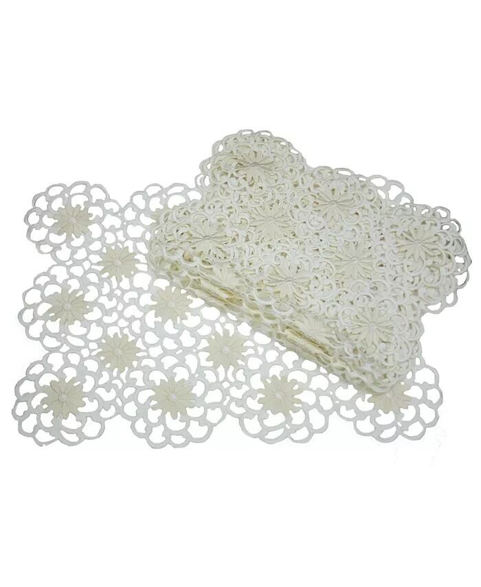 Подставка для столовых приборов Daisy Splendor — набор из 4 штук, 20 x 14 дюймов Xia Home Fashions, слоновая кость
Подставка для столовых приборов Daisy Splendor — набор из 4 штук, 20 x 14 дюймов Xia Home Fashions, слоновая кость