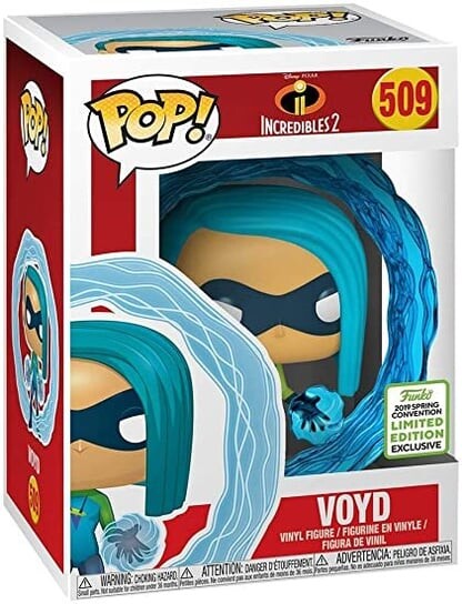 Funko POP! Disney Pixar, Коллекционная фигурка, Суперсемейка, Войд, Ограниченный выпуск
Funko POP! Disney Pixar, Коллекционная фигурка, Суперсемейка, Войд, Ограниченный выпуск