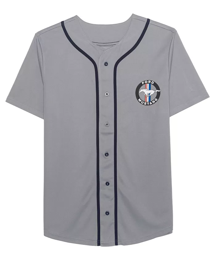 Мужская бейсбольная майка Ford Mustang Hybrid, серый
Мужская бейсбольная майка Ford Mustang Hybrid, серый