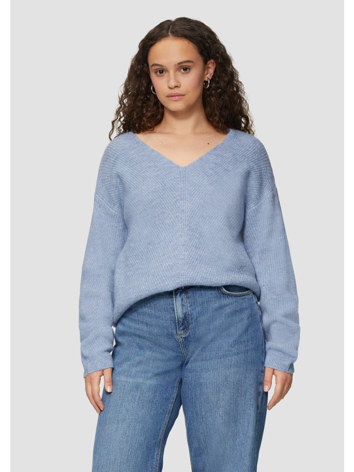 Вязаный свитер QS, синий
Вязаный свитер QS, синий